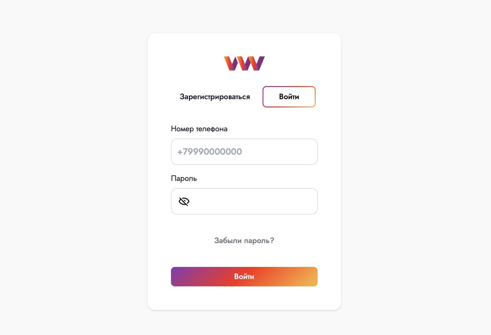 Пополнение счета в казино R7 при помощи VouWallet - подтверждение операции