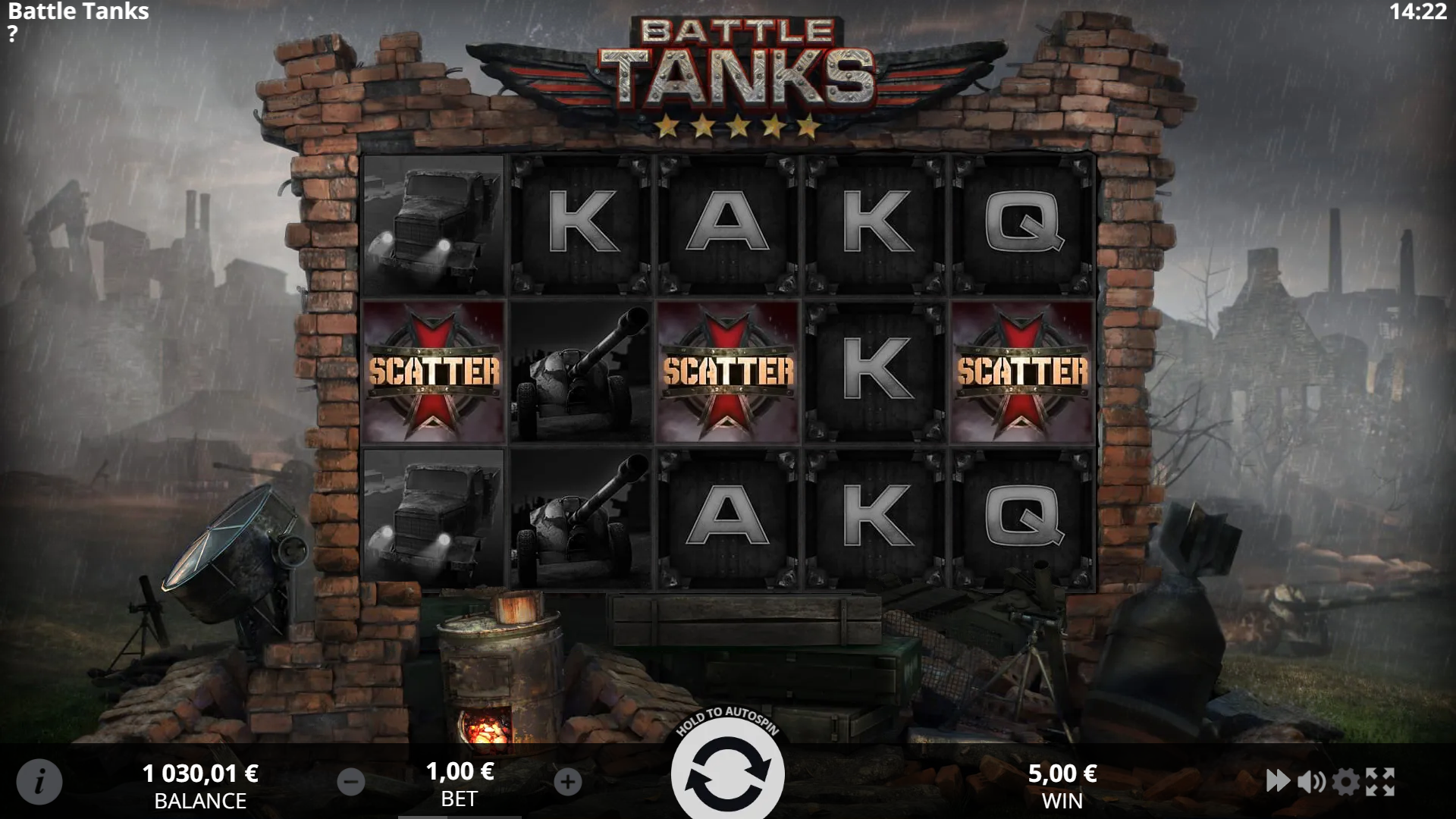 Battle Tanks от Evoplay