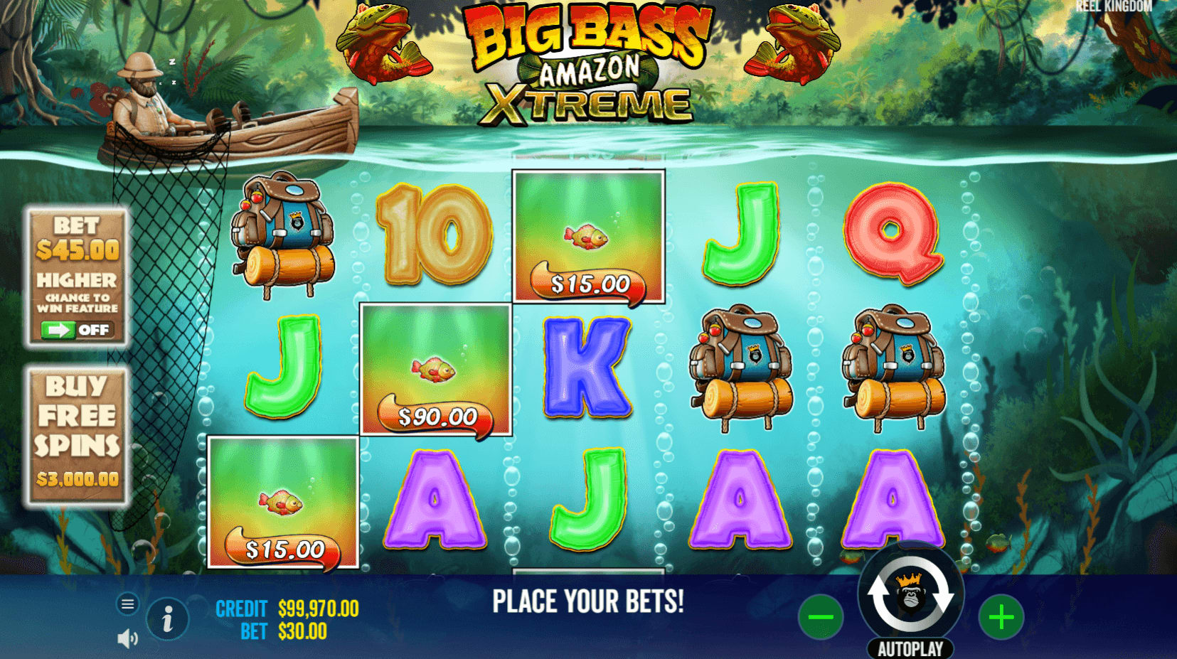 Big Bass Amazon Xtreme Pragmatic Play