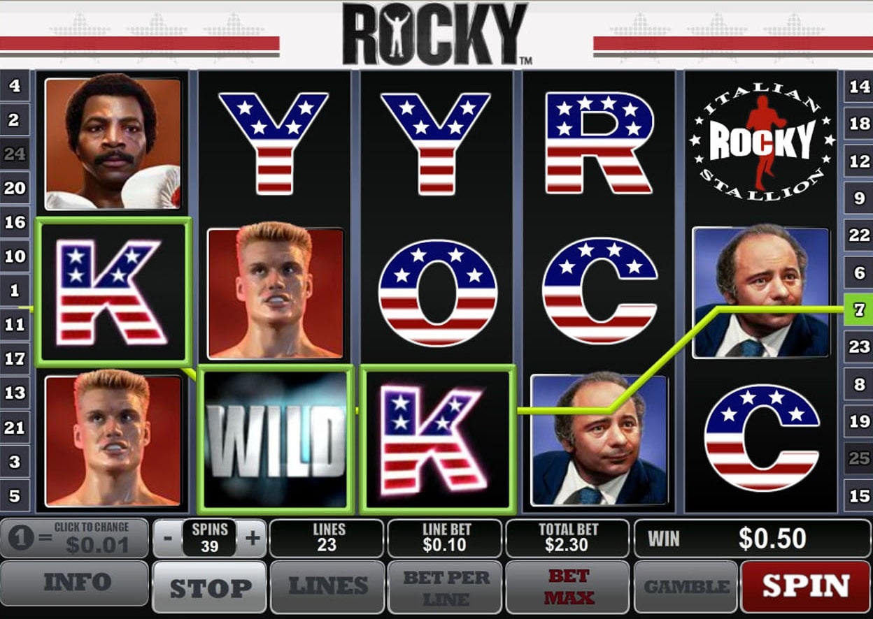 Rocky от Playtech