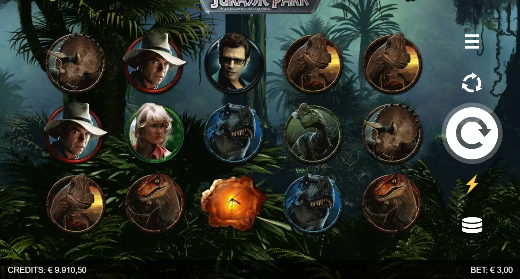 Jurassic Park от Microgaming