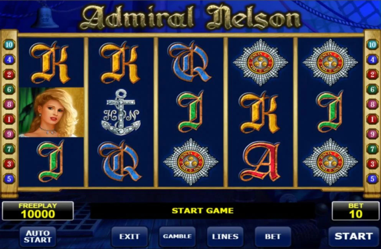 Admiral Nelson от Amatic Industries