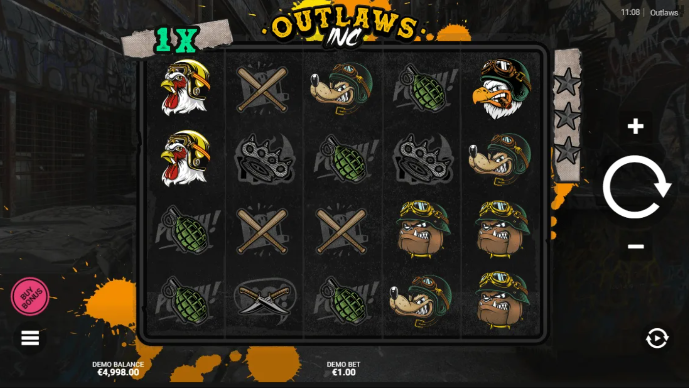 Outlaws Inc от Hacksaw Gaming
