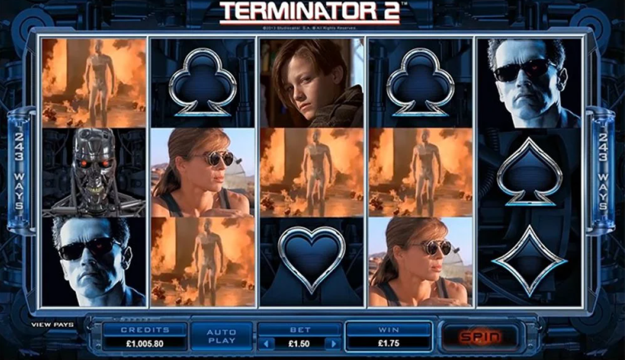 Terminator 2 от Microgaming