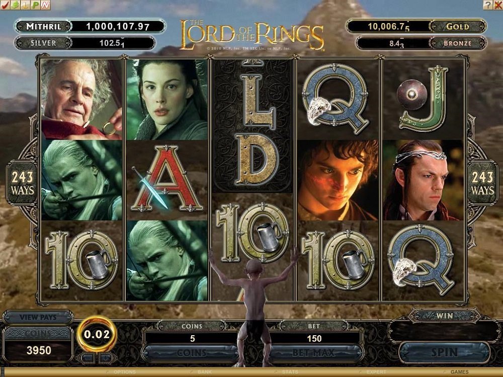 The Lord of the Rings от Microgaming