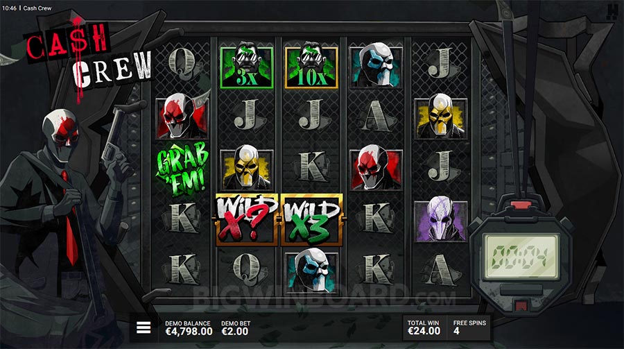 Cash Crew от Hacksaw Gaming