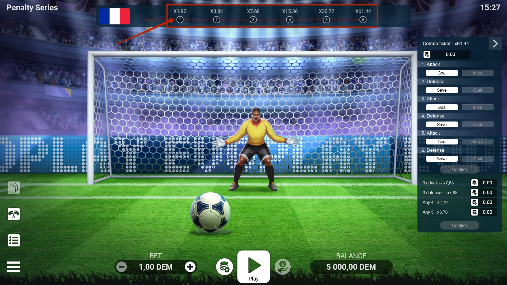 Penalty Series