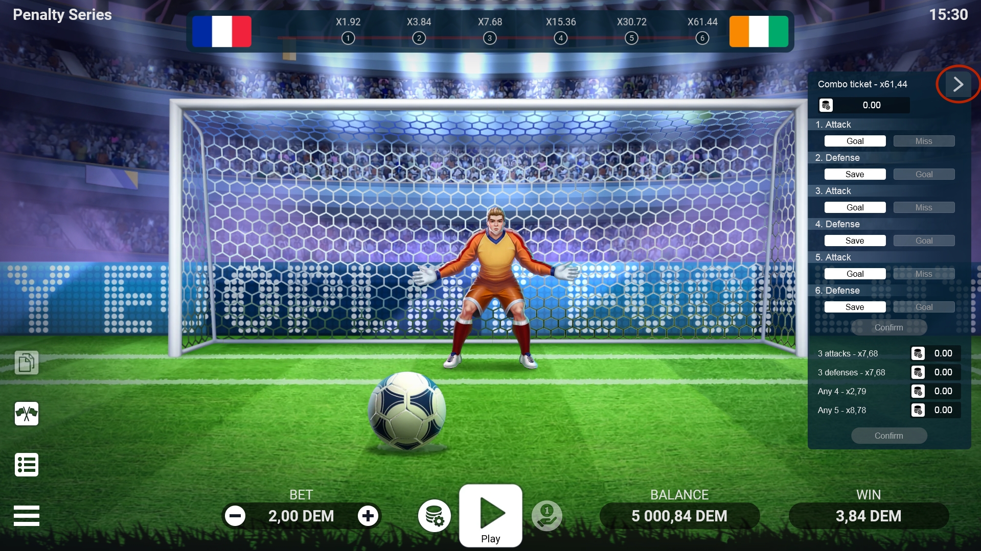 Penalty Series