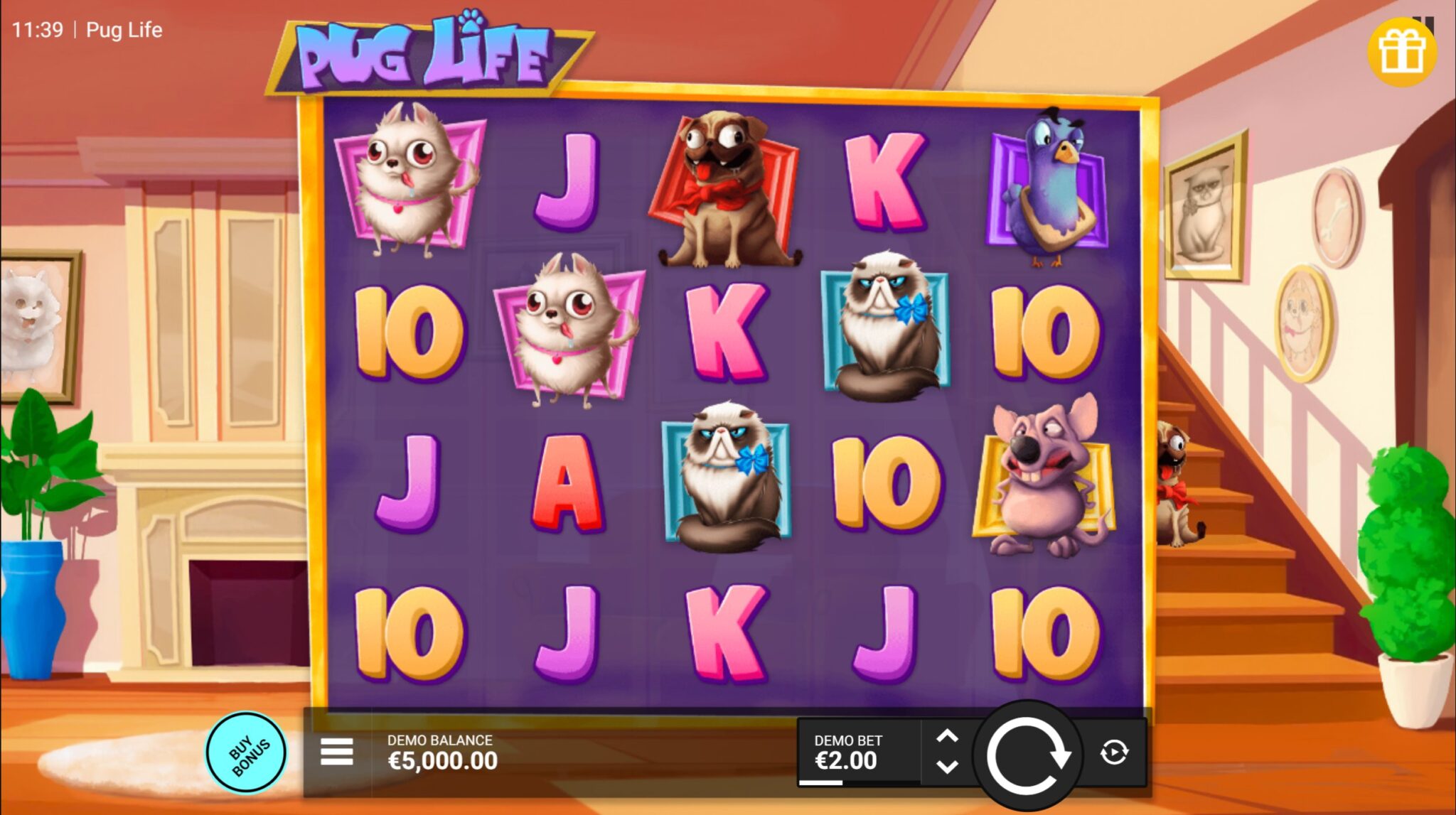 Pug Life от Hacksaw Gaming