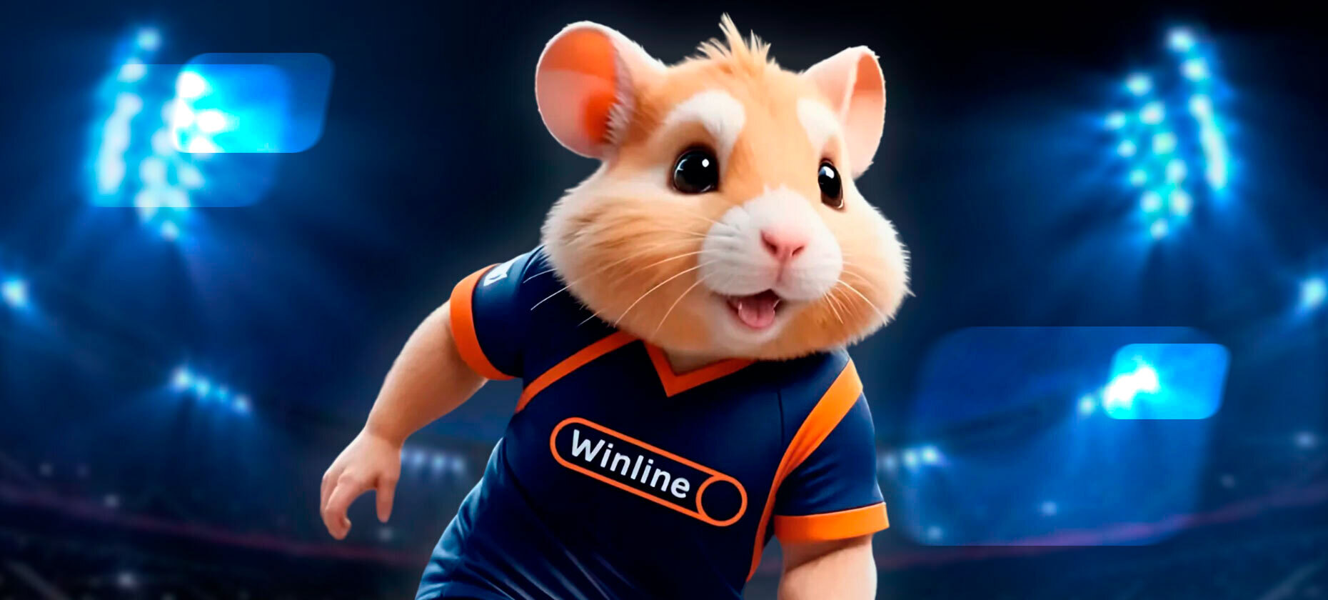 Натапай себе фрибет! Реклама Winline появилась в приложении Hamster Kombat