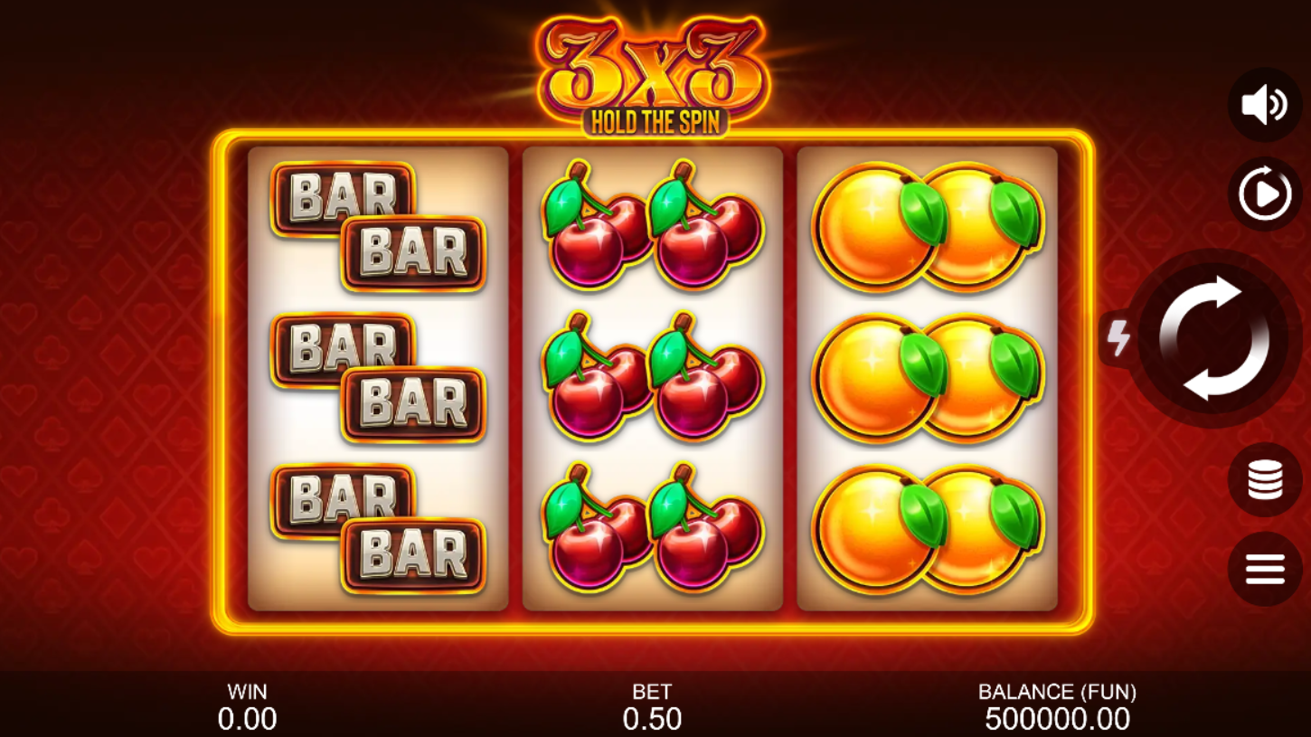 3x3 Hold the Spin от Gamzix