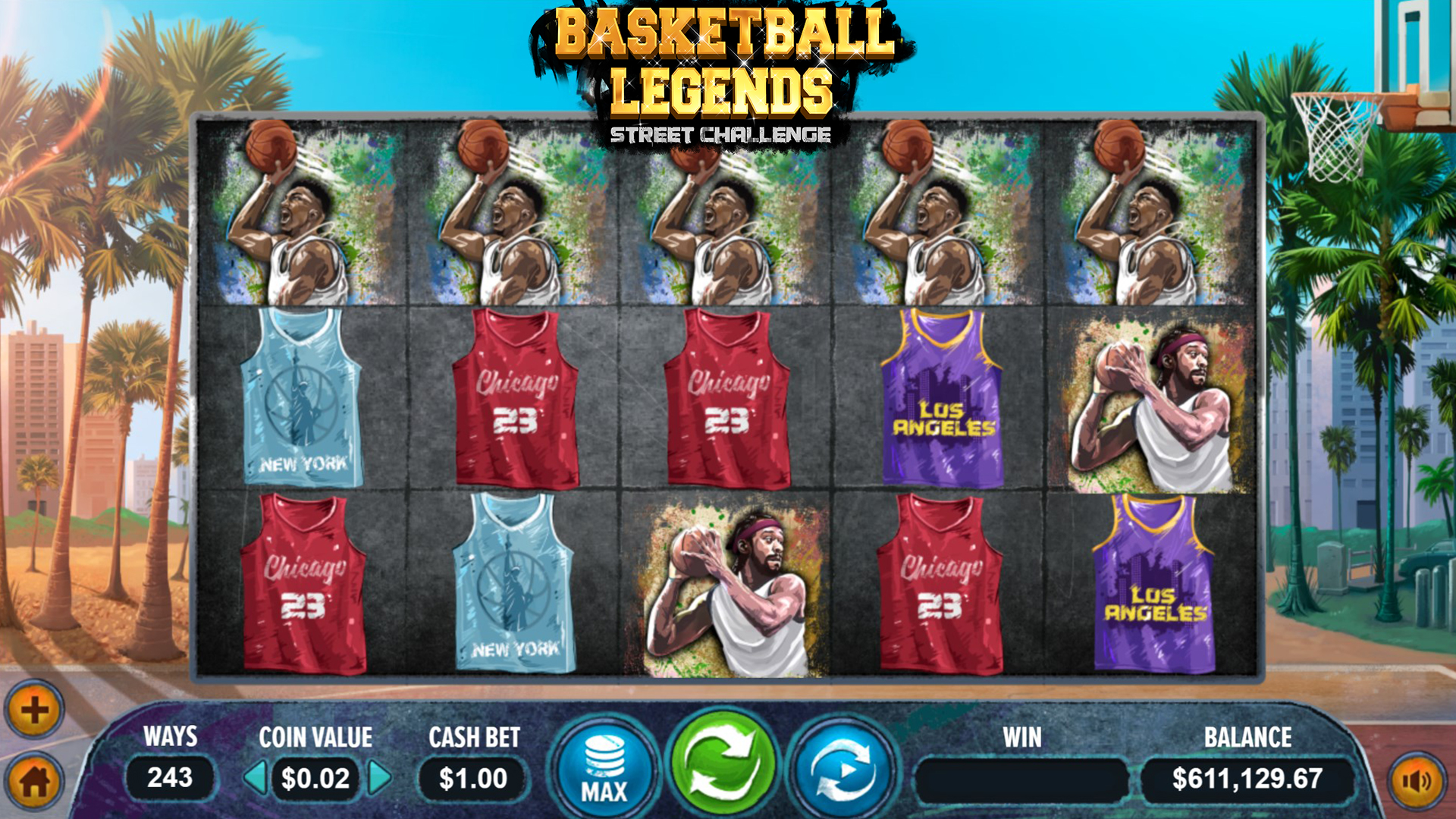 Basketball Legends от Dragon Gaming