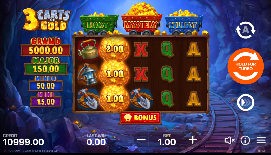 3 Carts of Gold