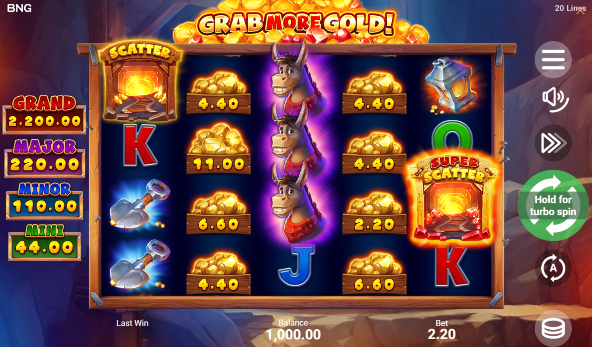 Grab more Gold