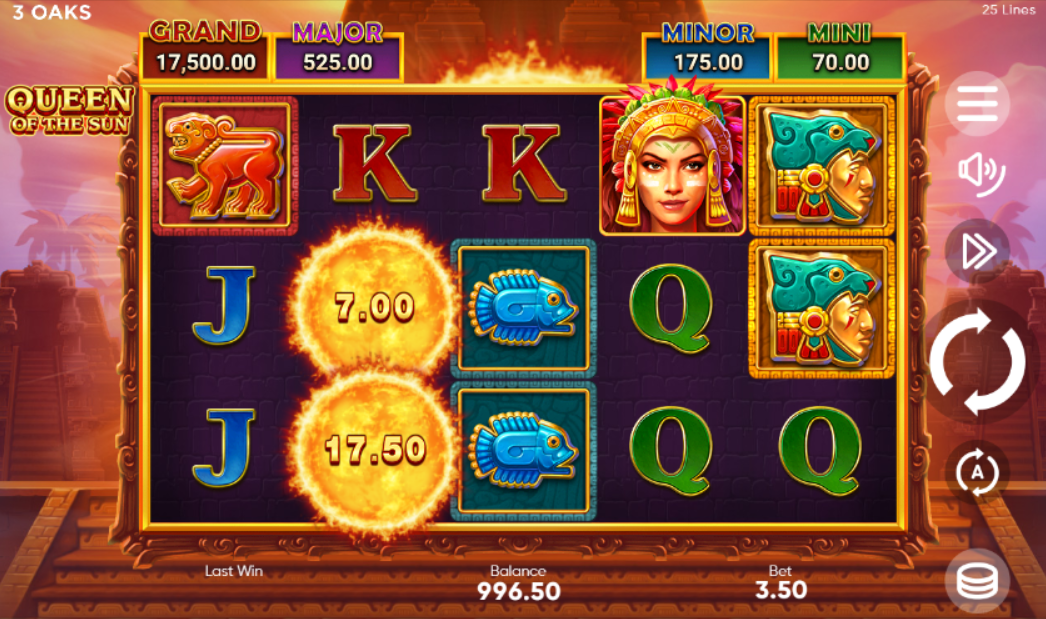 Queen of the Sun Hold and Win