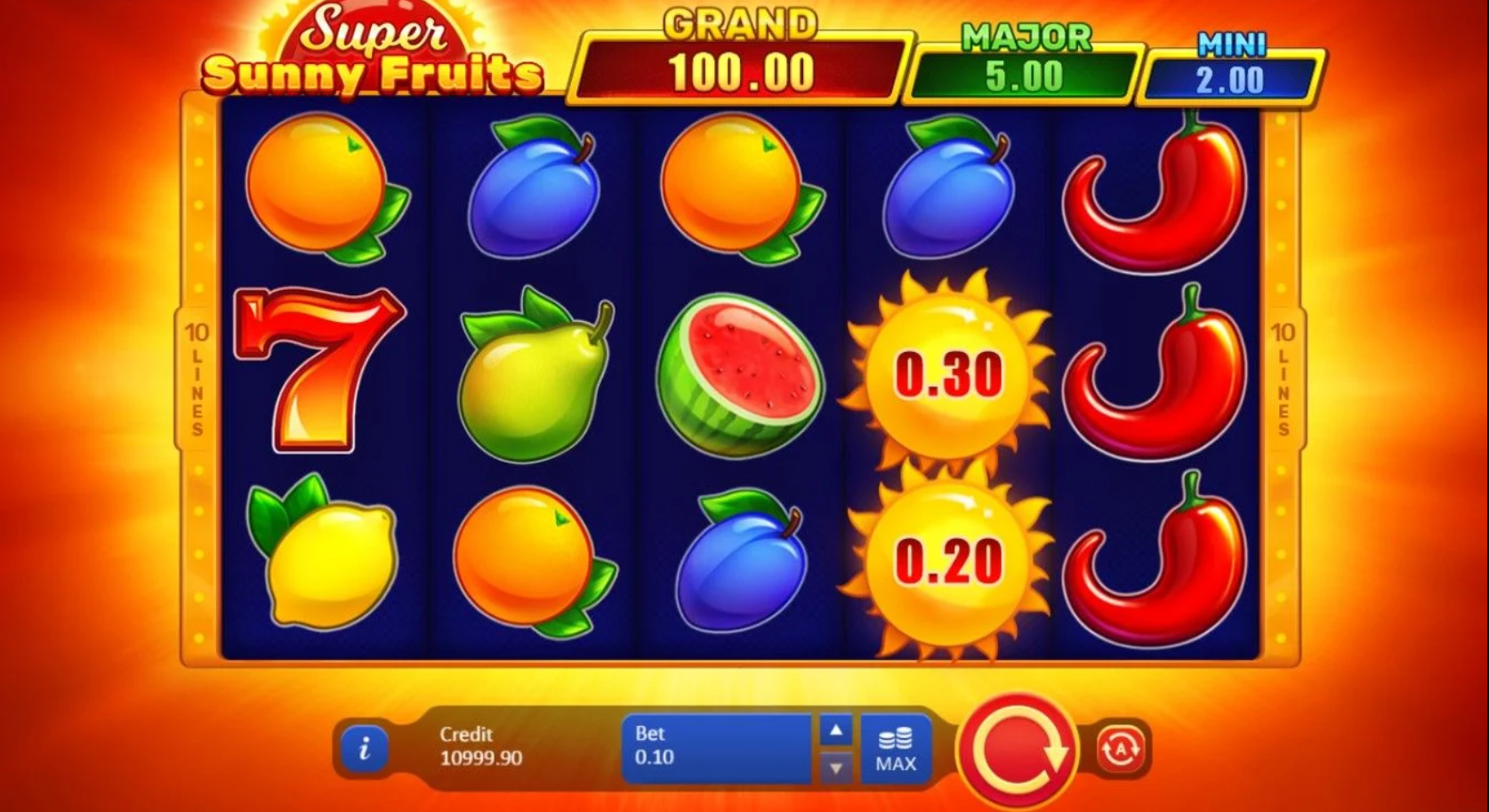 Sunny Fruits 2