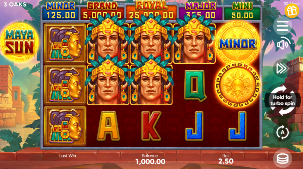 Maya Sun Hold and Win