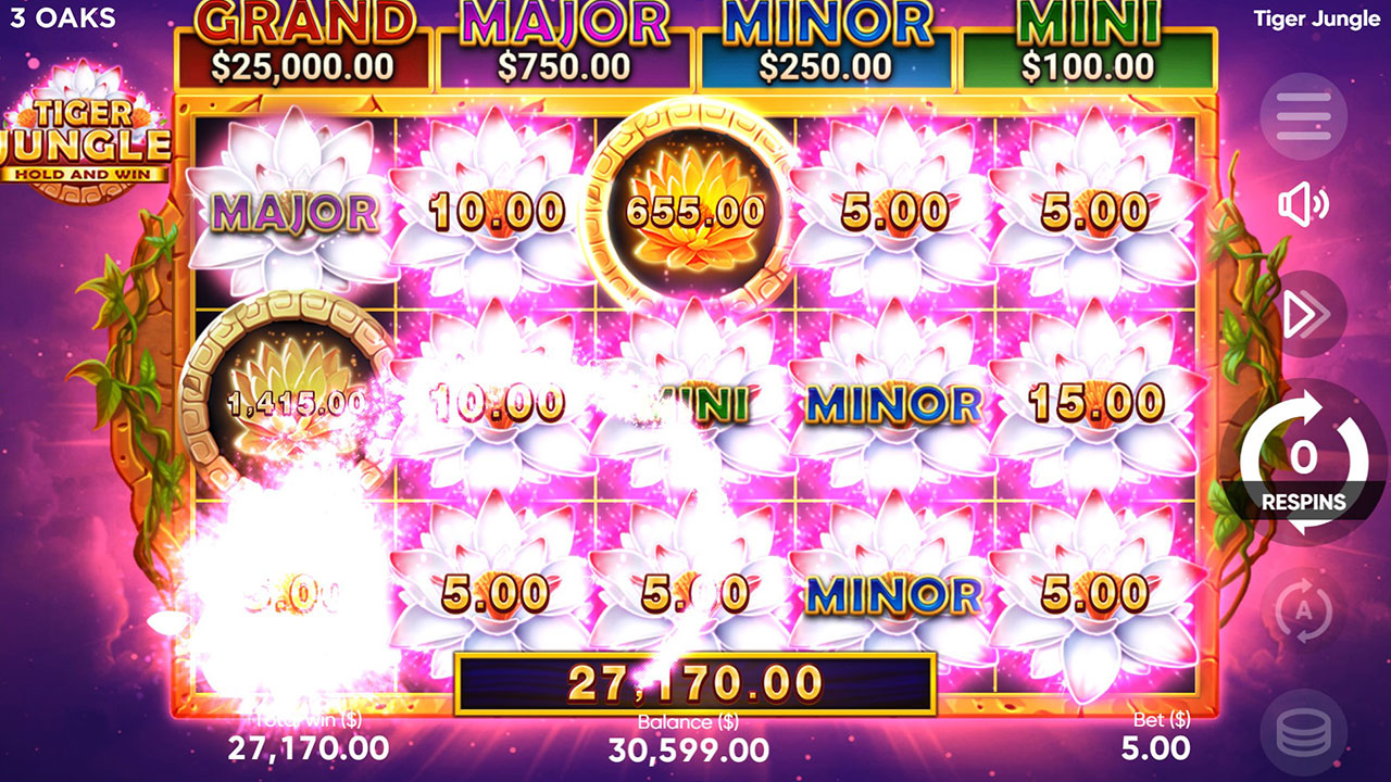 Tiger Jungle от 3 Oaks Gaming
