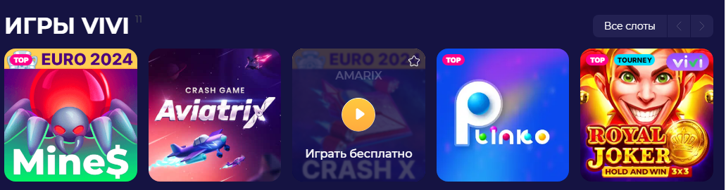 Vivi casino UZ