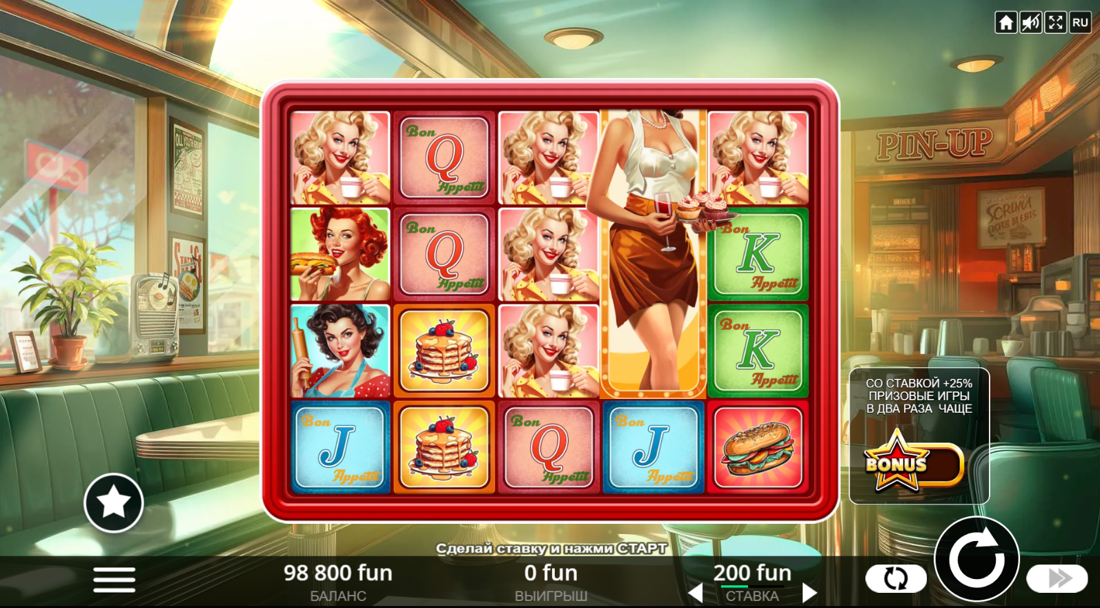 Cafe Pin-Up
