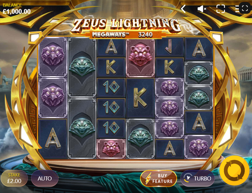 Zeus Lightning Megaways