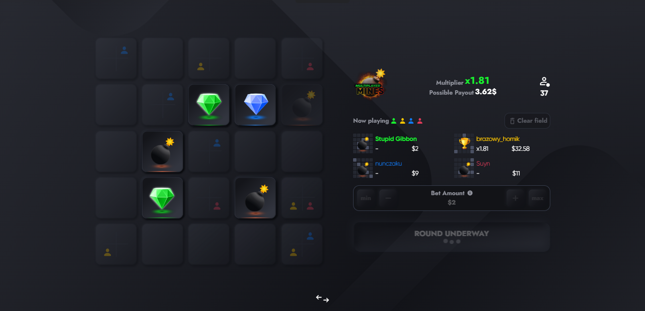 Multiplayer Mines