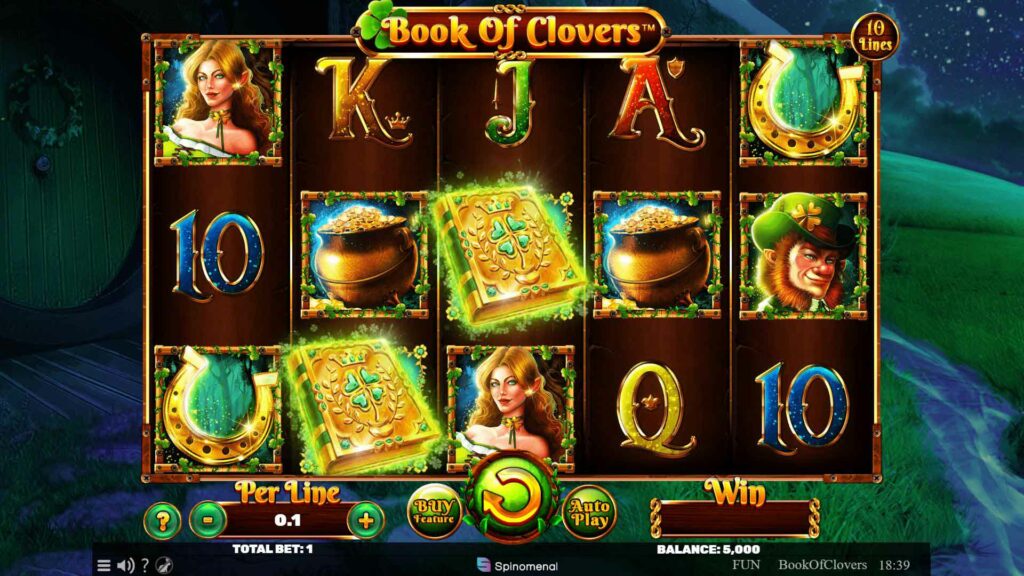 Book of Clovers (Spinomenal)