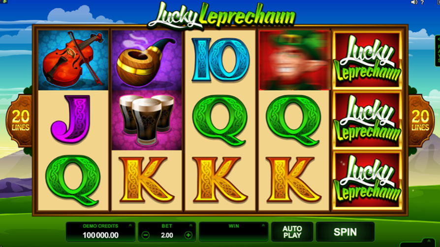 Lucky Leprechaun Microgaming