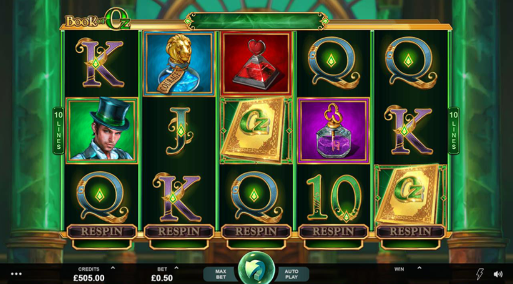 Book of Oz (Microgaming