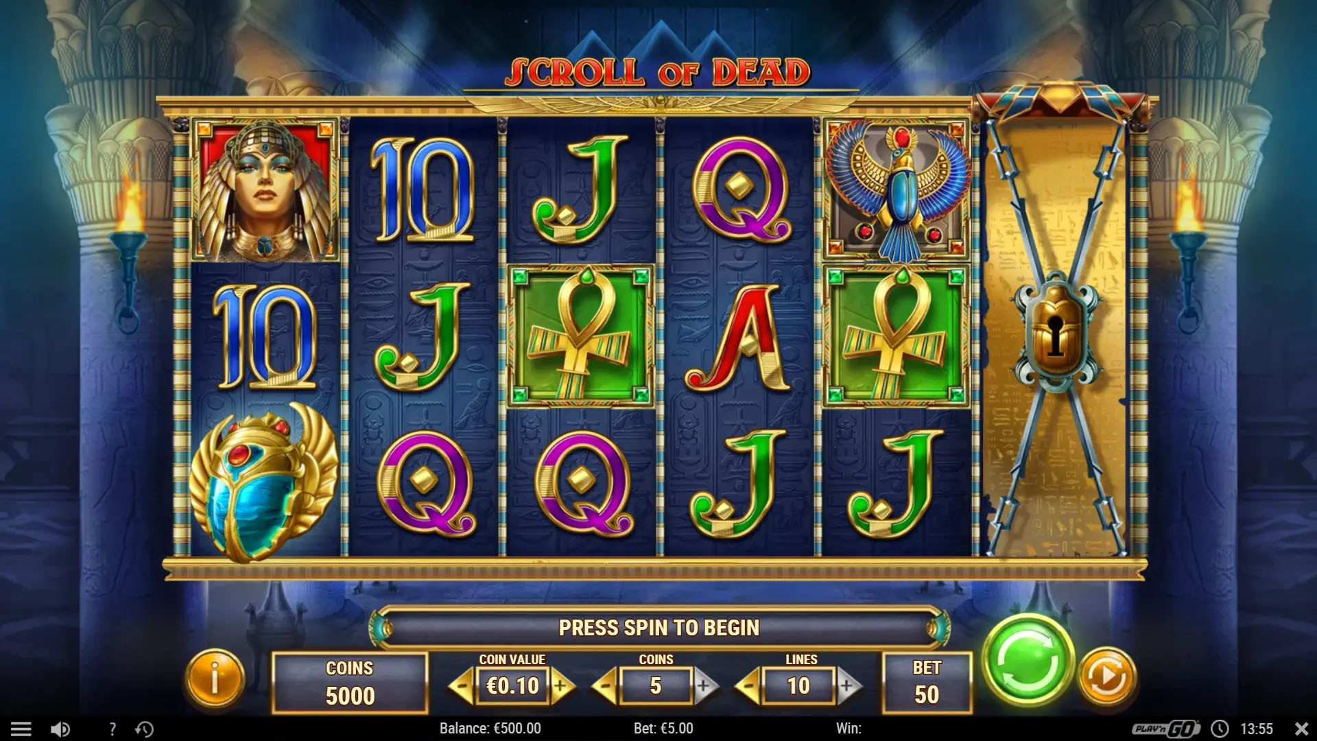 Scroll of Dead (Play’n GO)